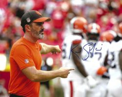 Autographed KEVIN STEFANSKI 8X10 Cleveland Browns Photo