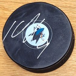 Autographed DMITRY ORLOV San Jose Sharks Hockey Puck
