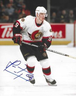 Autographed MARTIN HAVLAT 8X10 Ottawa Senators photo