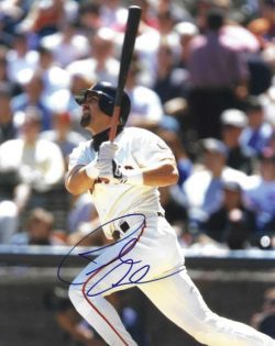 AUTOGRAPHED RICH AURILIA 8X10 San Francisco Giants photo