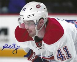 Autographed PAUL BYRON 8x10 Montreal Canadiens Photo