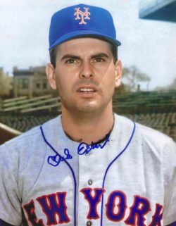 AUTOGRAPHED CHUCK ESTRADA 8x10 New York Mets Photo