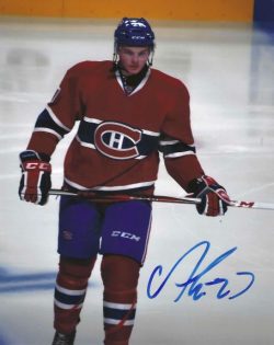 Autographed ALEX GALCHENYUK 8x10 Montreal Canadiens Photo