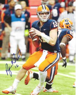 Autographed RYAN NASSIB Syracuse Orange 8x10  Photo