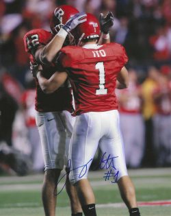 Autographed JEREMY ITO Rutgers Scarlet Knights 8x10 Photo