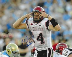 Autographed RYAN LINDLEY San Diego State Aztecs 8x10 Photo