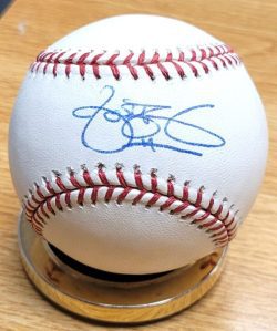 Autographed JAKE PEAVY Official Major League Baseball