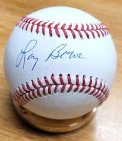 Autographed LARRY BOWA Official Major League Baseball