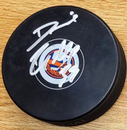 Autographed DAVID RITTICH New York Islanders Hockey Puck