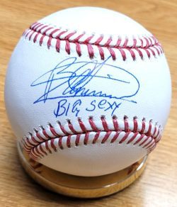 Autographed BARTOLO COLON "Big Sexy " Official Rawlings Major League Baseball Beckett Witness Hologram