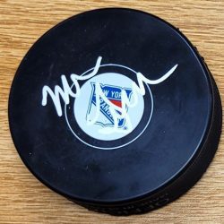 Autographed MIKE SULLIVAN New York Rangers Hockey Puck