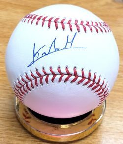 Autographed KEIDER MONTERO Official Major League Baseball