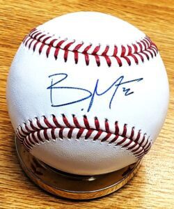 Autographed BRANDON MARSH Official Major League Baseball