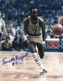 Autographed EMMETTE BRYANT 8x10 Boston Celtics Photo