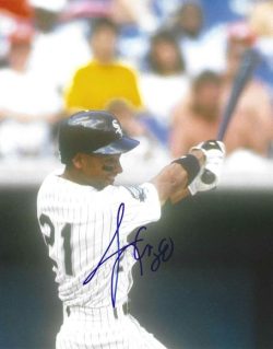 AUTOGRAPHED JOEY CORA  8X10 Chicago White Sox Photo