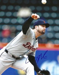AUTOGRAPHED CASEY MIZE 8x10 Detroit Tigers Photo