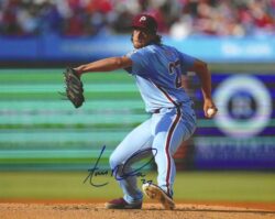 AUTOGRAPHED AARON NOLA 8X10 Philadelphia Phillies Photo