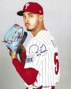 AUTOGRAPHED ALAN RANGEL Philadelphia Phillies 8x10 Photo