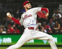 AUTOGRAPHED ALAN RANGEL Philadelphia Phillies 8x10 Photo
