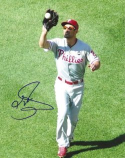 AUTOGRAPHED GRADY SIZEMORE 8X10 Philadelphia Phillies Photo