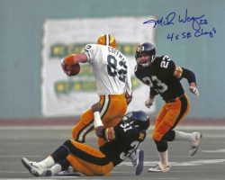Autographed MIKE WAGNER 8X10 Pittsburgh Steelers Photo