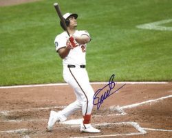AUTOGRAPHED SAMUEL BASALLO 8X10 Baltimore Orioles Photo