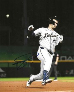 AUTOGRAPHED JOSUE BRICENO 8x10 Detroit Tigers Photo