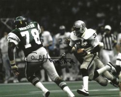 AUTOGRAPHED CARL HAIRSTON 8x10 Philadelphia Eagles Photo