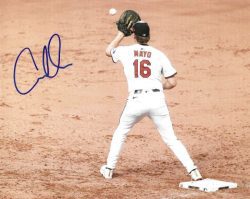 AUTOGRAPHED COBY MAYO 8X10 Baltimore Orioles Photo