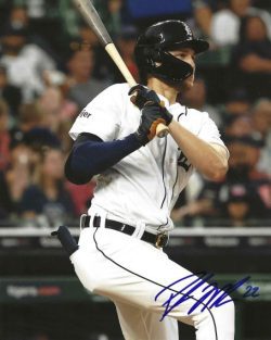 AUTOGRAPHED PARKER MEADOWS 8x10 Detroit Tigers Photo