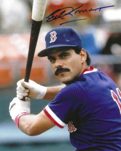 AUTOGRAPHED ED ROMERO 8x10 Boston Red Sox photo