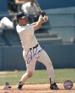 Autographed RICK CERONE 8x10 New York Yankees Photo