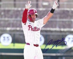 Autographed GABRIEL RINCONES 8X10 Philadelphia Phillies Photo