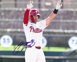 Autographed GABRIEL RINCONES 8X10 Philadelphia Phillies Photo