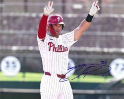 Autographed GABRIEL RINCONES 8X10 Philadelphia Phillies Photo