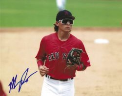 AUTOGRAPHED MIKEY ROMERO 8x10 Boston Red Sox photo