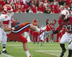 Autographed MICHAEL PALMER Clemson Tigers 8x10 Football photo