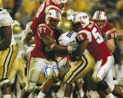 Autographed RANDY STARKS 8X10 Maryland Terrapins Photo
