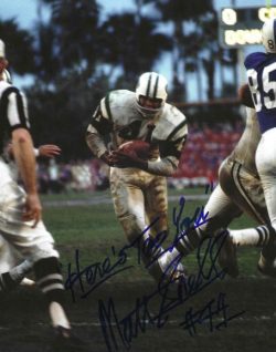 Autographed MATT SNELL 8X10 New York Jets photo