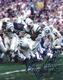 Autographed MATT SNELL 8X10 New York Jets photo