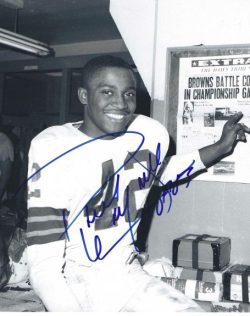 Autographed PAUL WARFIELD 8X10 Cleveland Browns photo