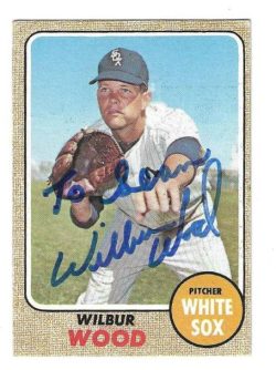 Autographed 1968 Topps Cards
