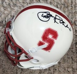 Autographed JON RITCHIE Stanford University Mini Helmet
