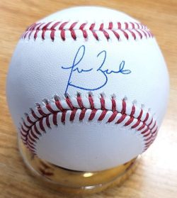 Autographed TODD ZEILE Official Major League Baseball