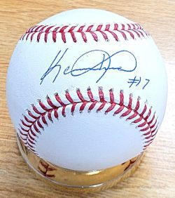 Autographed KEVIN MITCHELL Official Major League Baseball