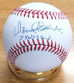 Autographed DAROLD KNOWLES "3x WS Champs" Official Major League Baseball