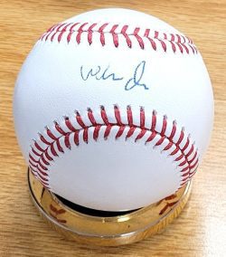 Autographed WEHIWA ALOY Official Major League Baseball