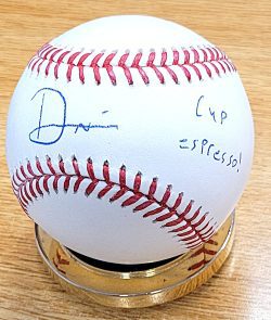 Autographed DANTE NORI "Cup Espresso" Official Major League Baseball
