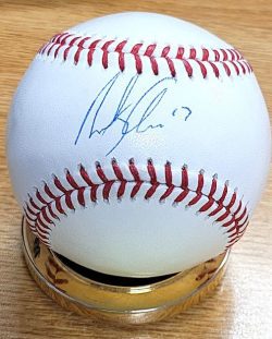 Autographed BAILEY OBER Official Major League Baseball