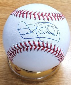 Autographed CECIL FIELDER Official Major League Baseball